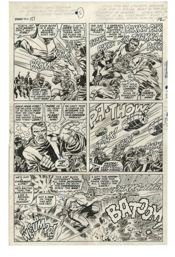 Steranko Nick Fury Agent of S.H.I.E.L.D. Artisan Edition