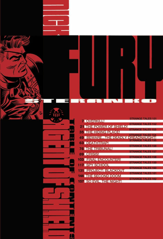 Steranko Nick Fury Agent of S.H.I.E.L.D. Artisan Edition