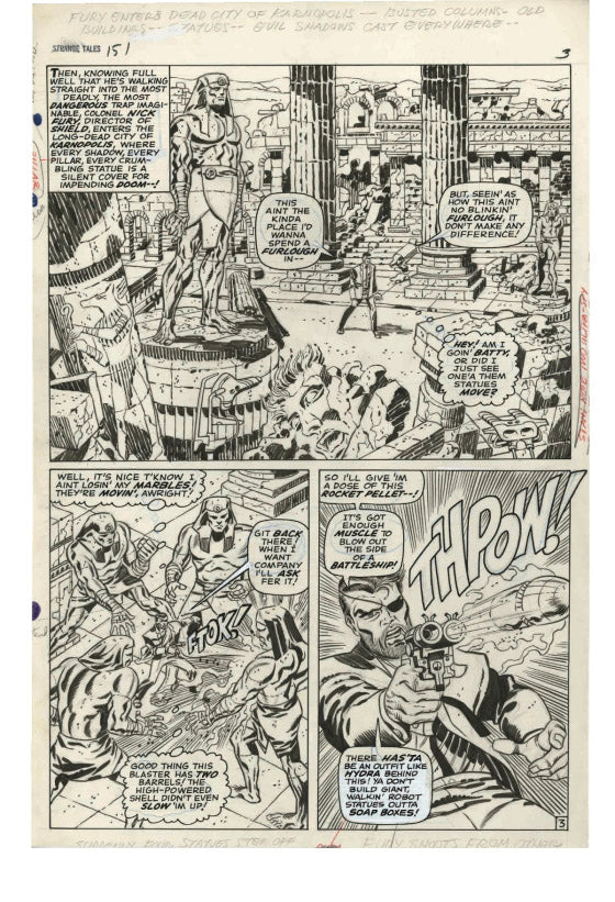 Steranko Nick Fury Agent of S.H.I.E.L.D. Artisan Edition