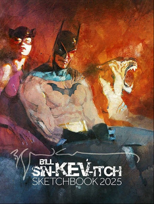 Bill Sienkiewicz Sketchbook 2025 - Hardcover