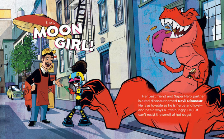 Moon Girl and Devil Dinosaur Little Golden Book