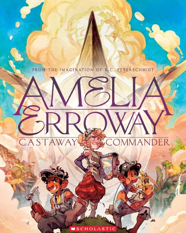 Amelia Erroway: Castaway Commander - First Printing Signed by the Author-Illustrator