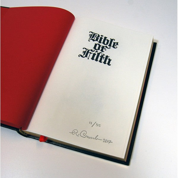 Bible of Filth (2017) Signed & Numbered Deluxe Edition