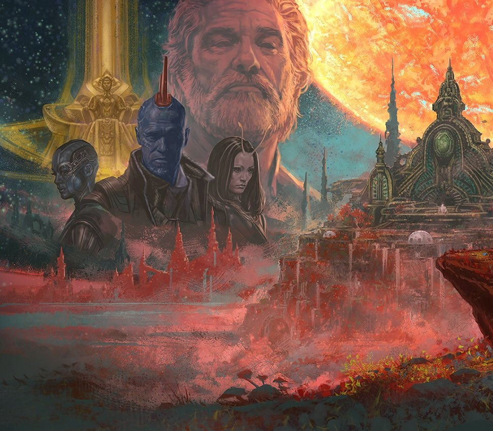 Marvel's Guardians of the Galaxy, Vol. 2: The Art of the Movie - First Printing Signed by the Visual Development Team