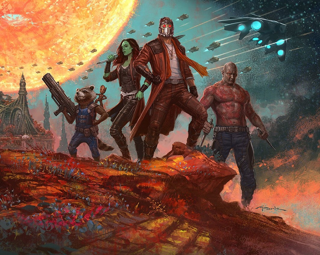 Marvel's Guardians of the Galaxy, Vol. 2: The Art of the Movie - First Printing Signed by the Visual Development Team