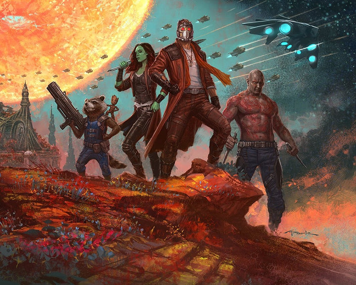 Marvel's Guardians of the Galaxy, Vol. 2: The Art of the Movie - First Printing Signed by the Visual Development Team