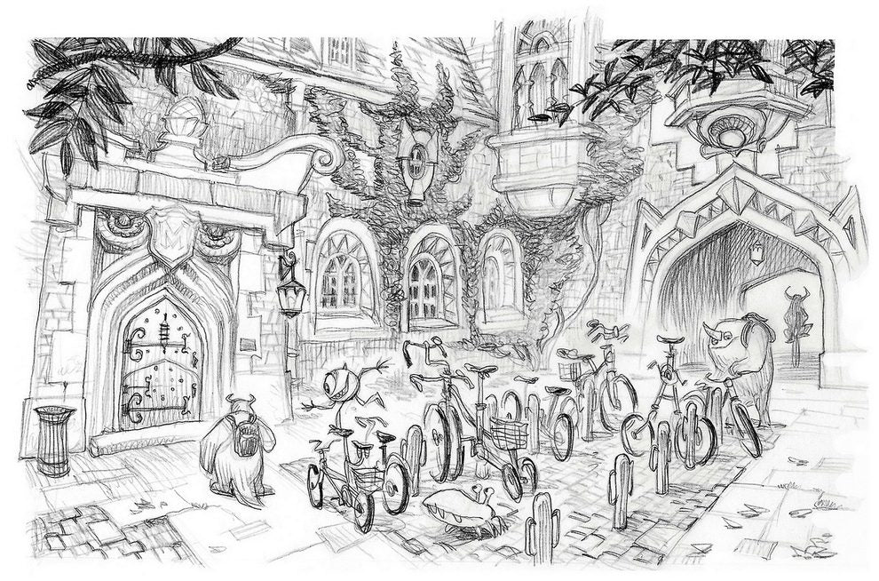 The Art of Monsters University - First Printing
