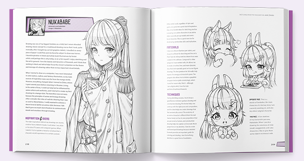 Sketching from the Imagination: Anime & Manga