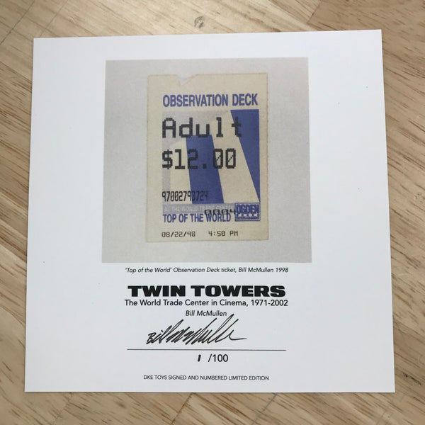 Twin Towers: The World Trade Center in Cinema, 1971-2002 - Signed & Numbered Edition