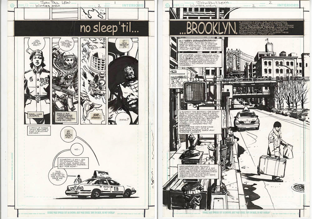 John Paul Leon's Winter Men Artist's Edition