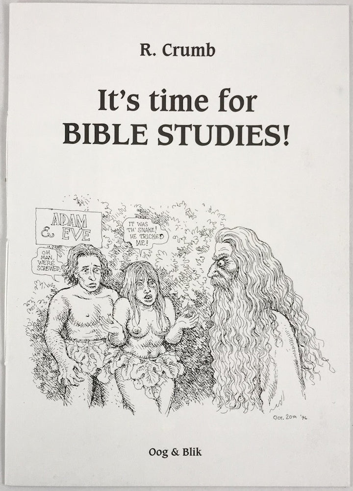 Het Boek Genesis Getekend Door Robert Crumb (Signed & Numbered)