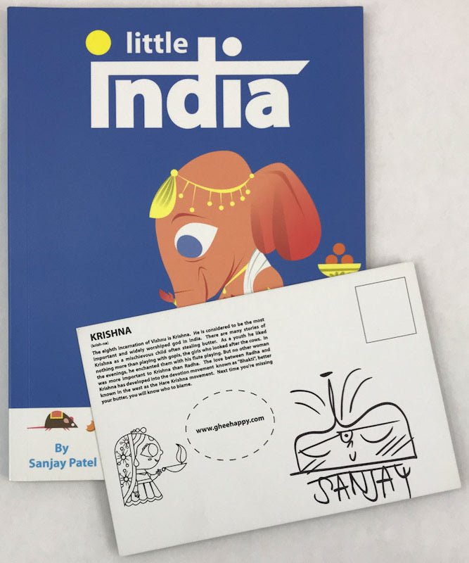 Little India - Signed with a Drawing