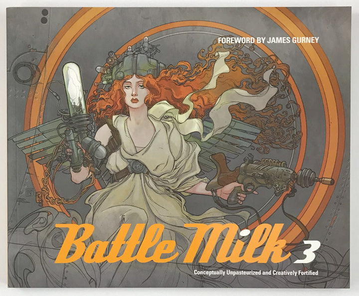 Battle Milk 3 - Inscribed with Two Drawings