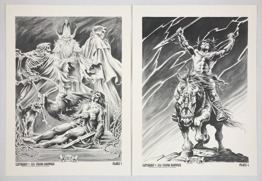 Bran Mak Morn - Signed & Numbered Portfolio