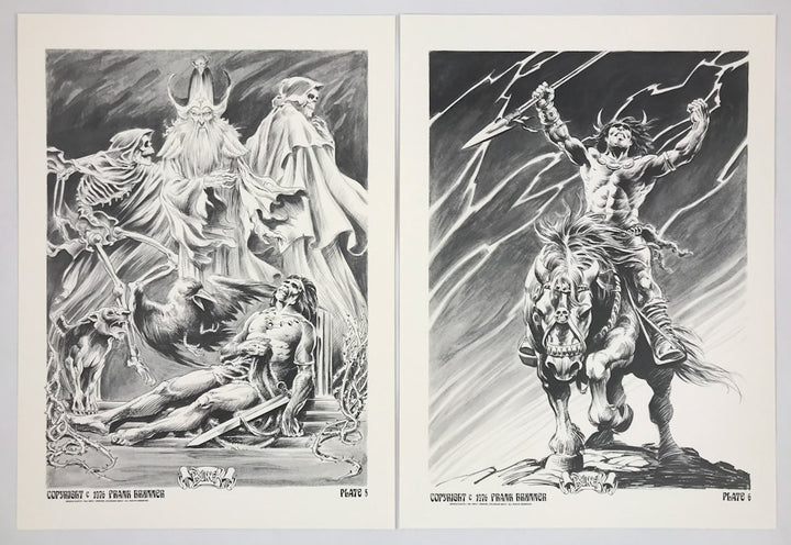 Bran Mak Morn - Signed & Numbered Portfolio