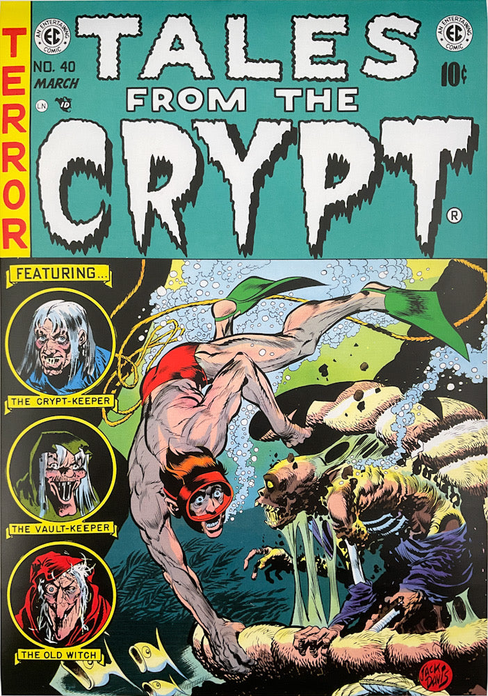 EC Comics "Tales from the Crypt No. 40" Large Format Print