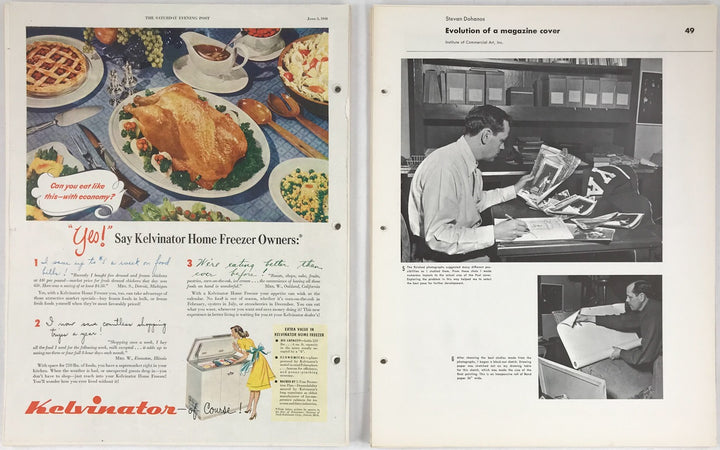 How I Make A Picture by Stevan Dohanos - Famous Artists Advanced Program - Signed