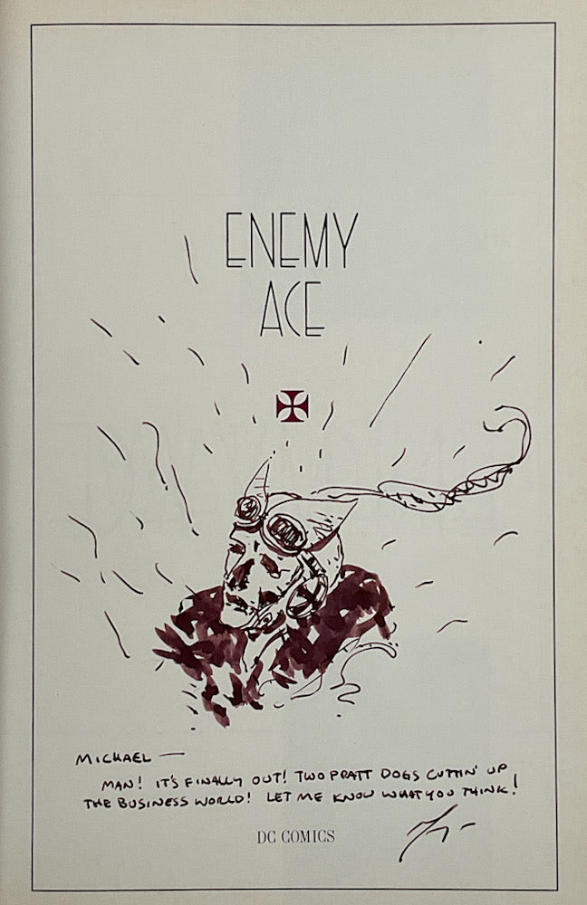 Enemy Ace: War Idyll - Hardcover First with a Drawing