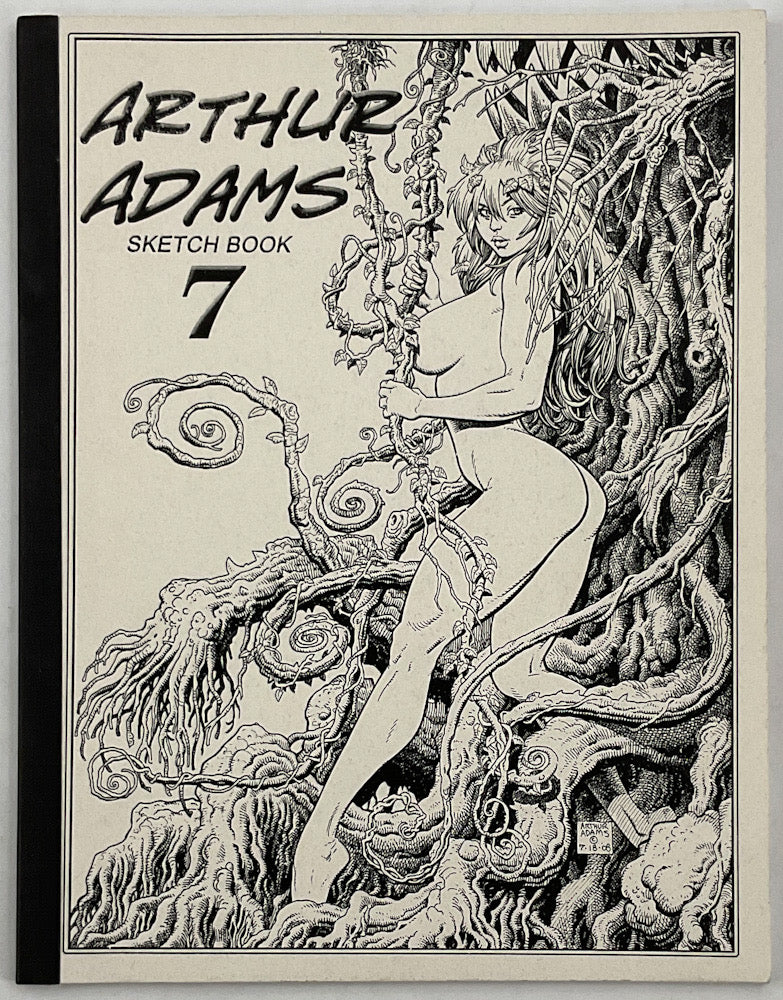 Arthur Adams Sketchbook 7 - Signed