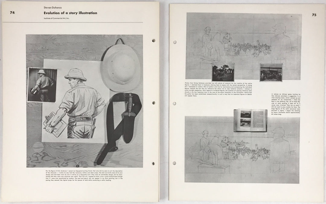 How I Make A Picture by Stevan Dohanos - Famous Artists Advanced Program - Signed