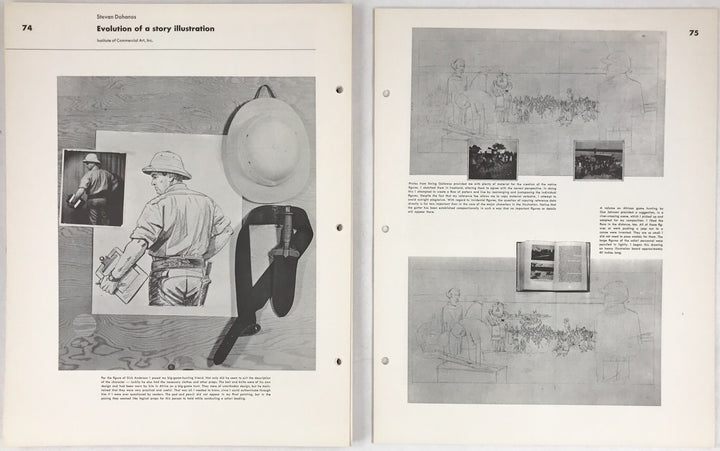 How I Make A Picture by Stevan Dohanos - Famous Artists Advanced Program - Signed