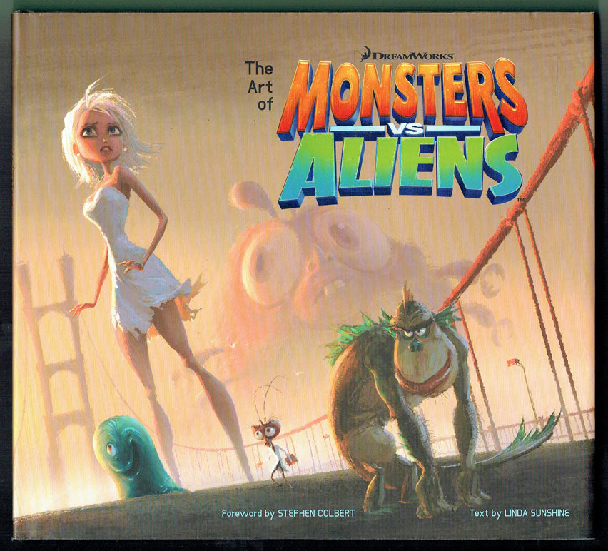 monsters vs aliens The Art of Monsters vs. Aliens – Stuart Ng Books