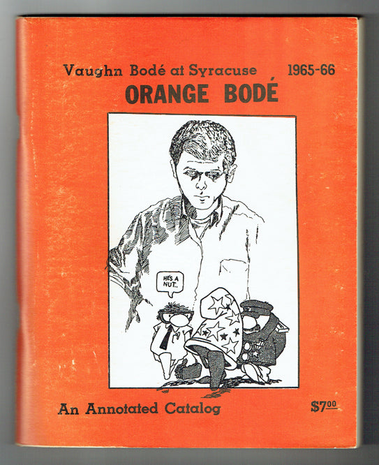 Orange Bode - Vaugn Bode at Syracuse 1965-1966 - An Annotated Catalog