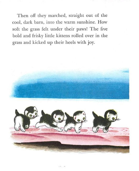 The Shy Little Kitten: A Little Golden Book