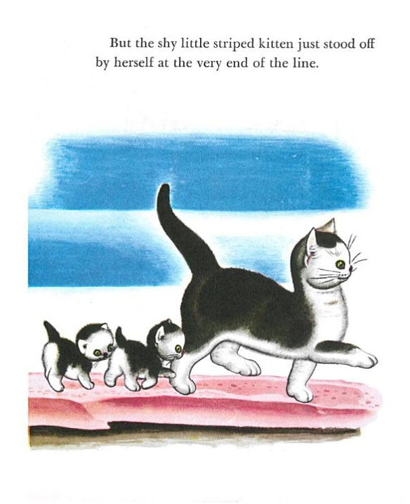 The Shy Little Kitten: A Little Golden Book