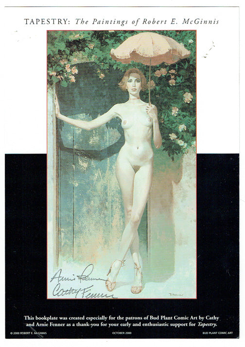 Tapestry: the Paintings of Robert E. McGinnis - With An Illustrated Bookplate