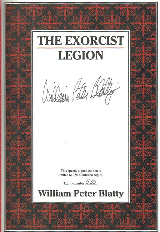 The Exorcist and Legion - Signed & Numbered Special Edition