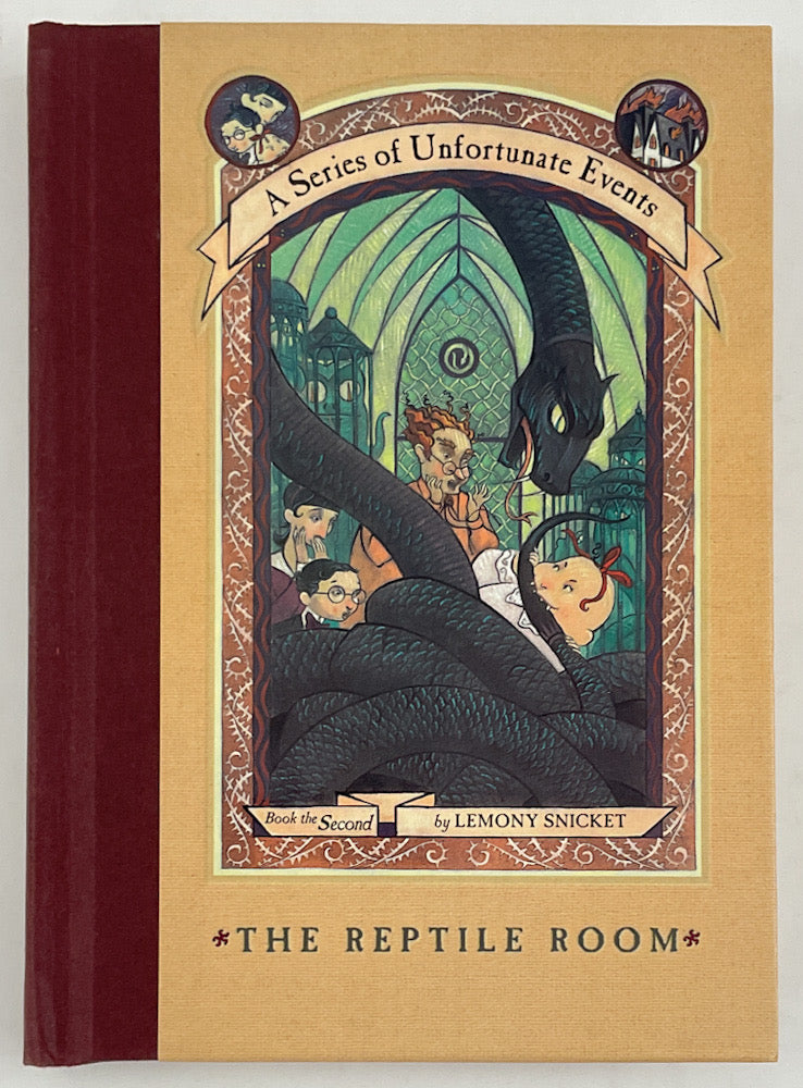 A Series of Unfortunate Events, Book 2: The Reptile Room - Inscribed First