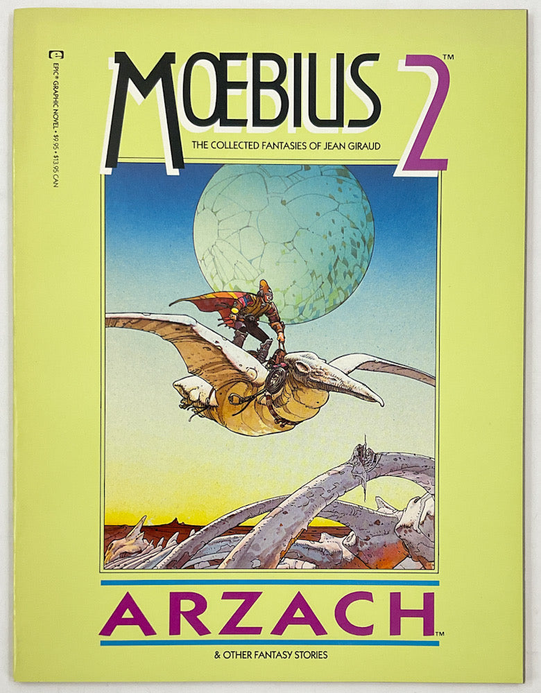 Moebius 2: Arzach & Other Fantasy Stories – Stuart Ng Books