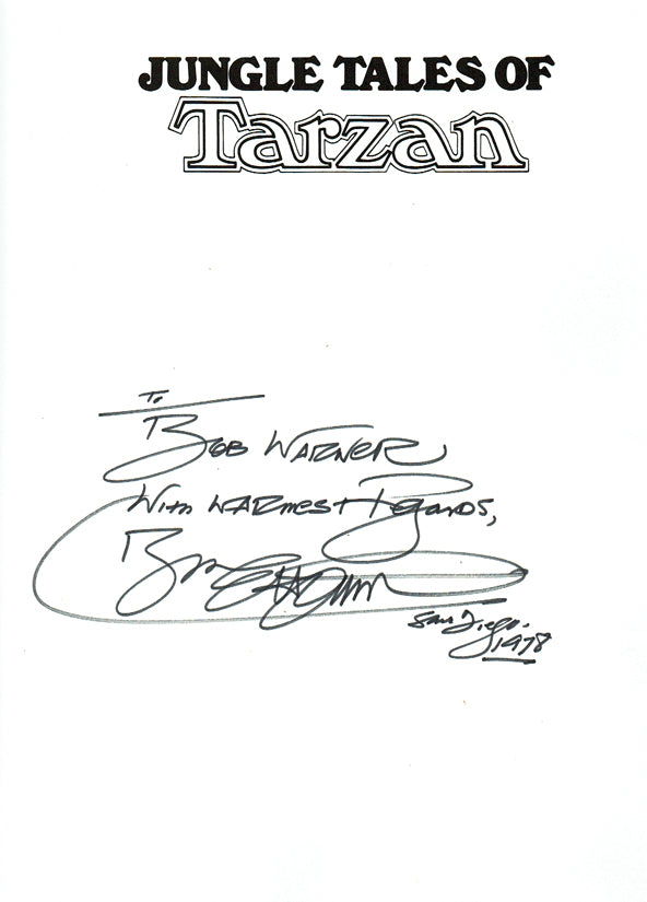 Jungle Tales of Tarzan - Inscribed 1st