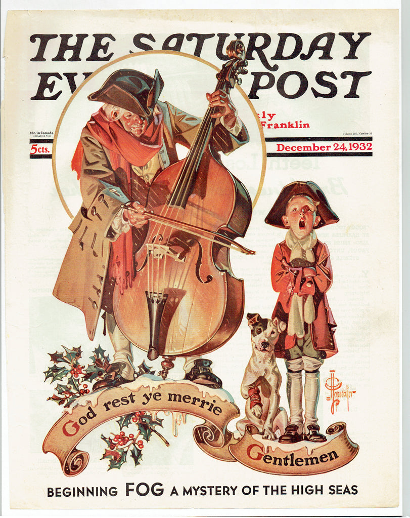 Saturday Evening Post Cover December 24, 1932