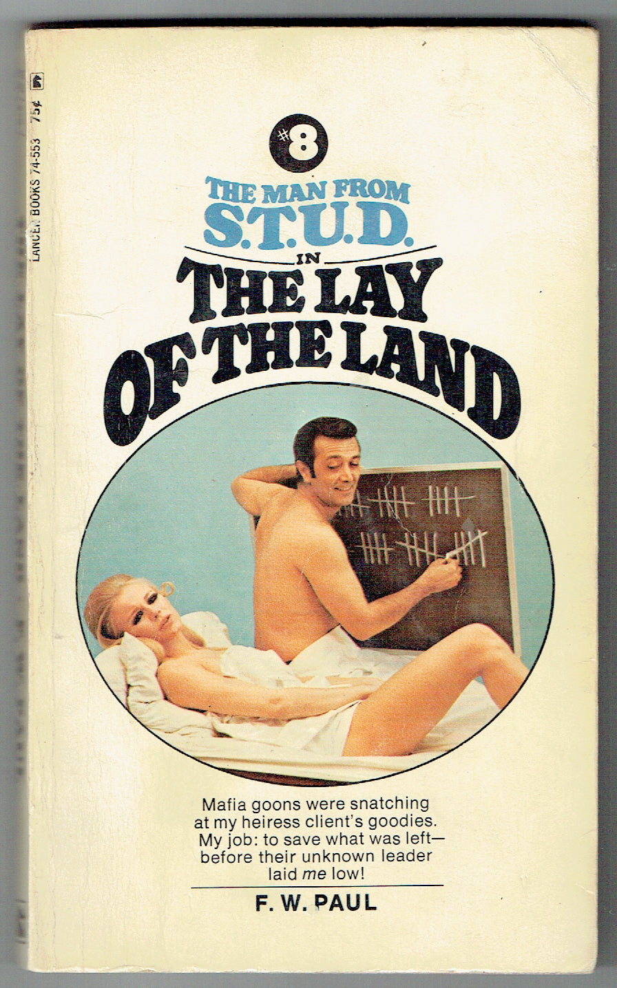 The Man from S.T.U.D. #8: The Lay of the Land (Lancer 74-553)