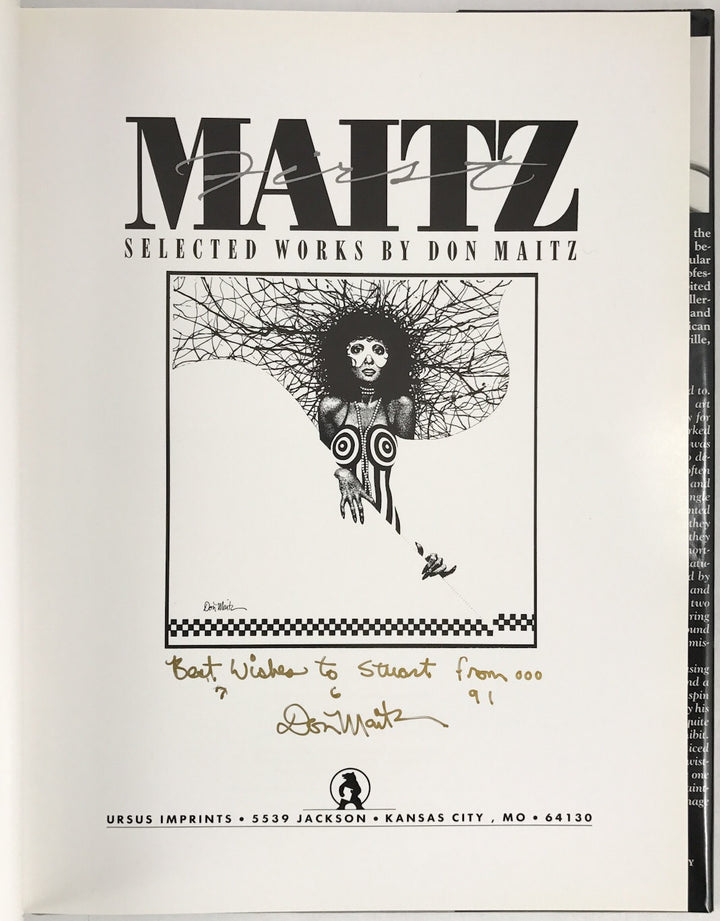 First Maitz: Selected Works by Don Maitz - Signed 1st