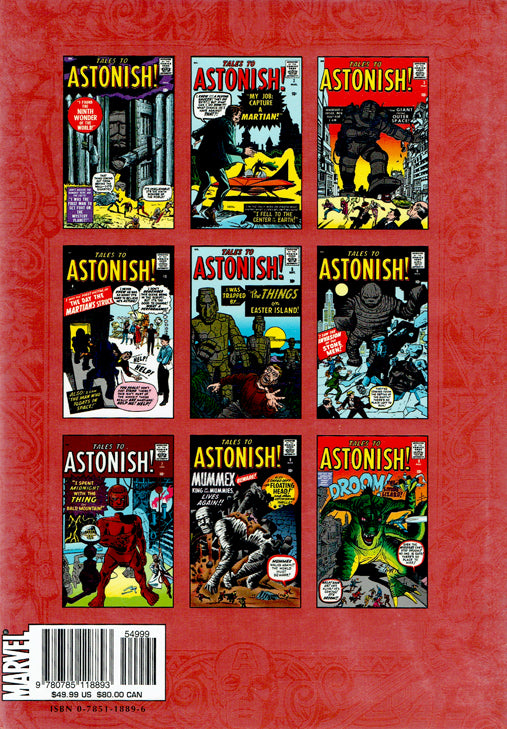Marvel Masterworks: Atlas Era Tales to Astonish, Vol. 1 - 1st Printing
