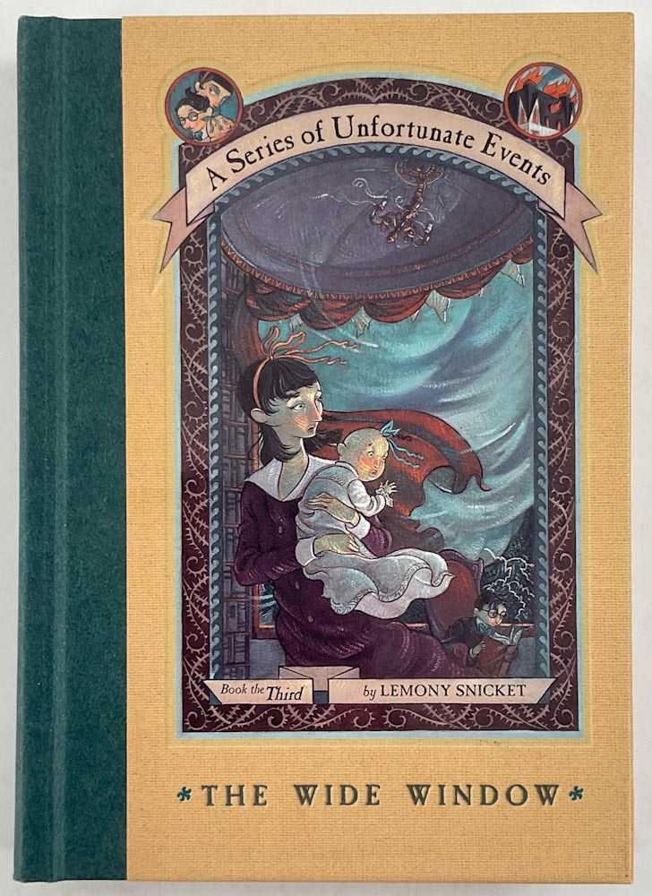 A Series of Unfortunate Events Book 3: The Wide Window - Inscribed First