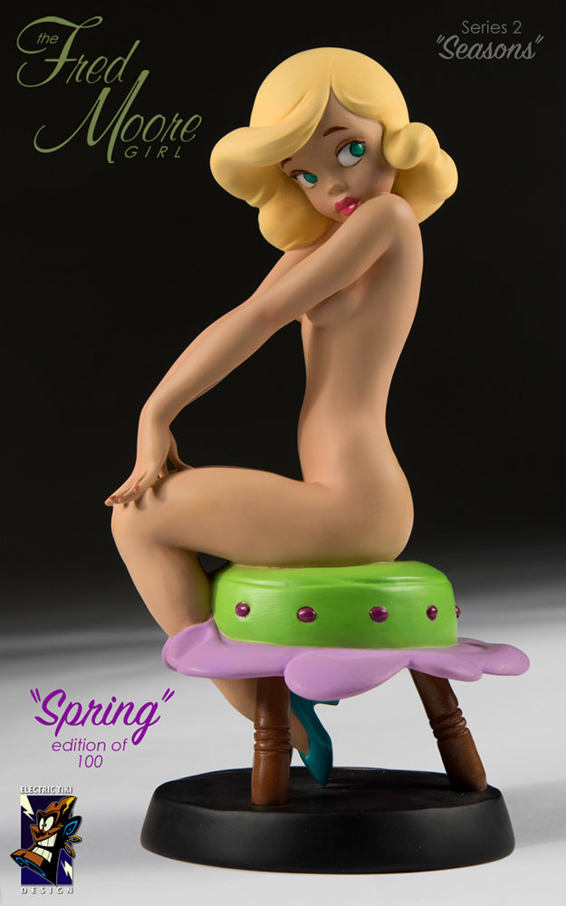 Fred Moore Girl Statue "Spring"