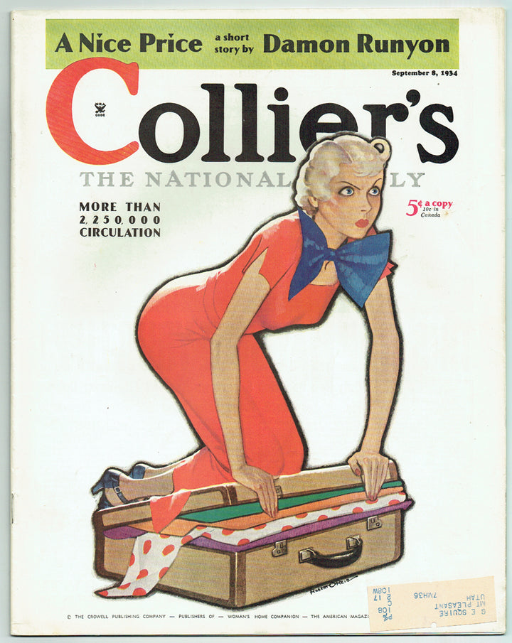 Collier's, The National Weekly September 8, 1934