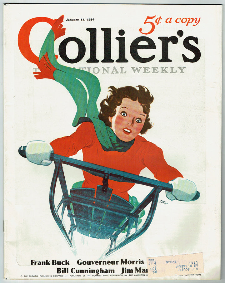 Collier's, The National Weekly January 11, 1936