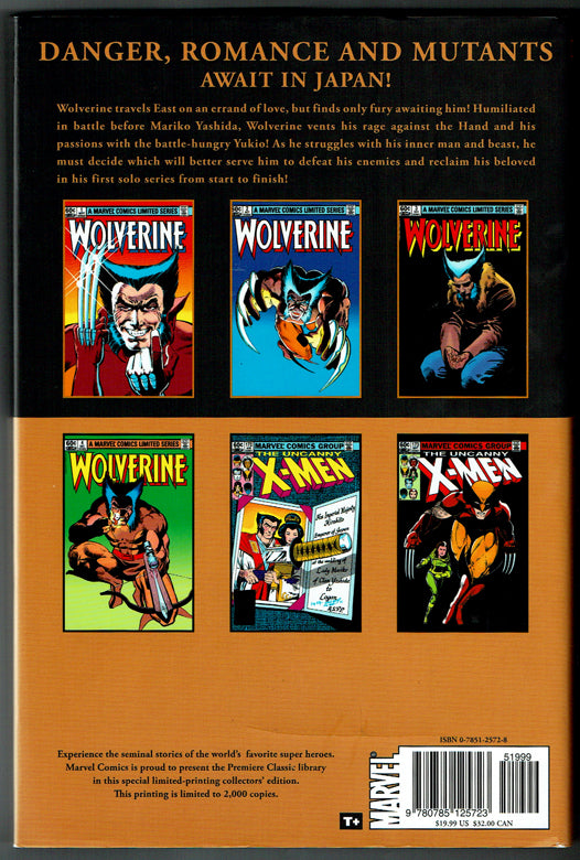 Marvel Premiere Classic Vol. 3 Wolverine - Ltd Direct Market Edition