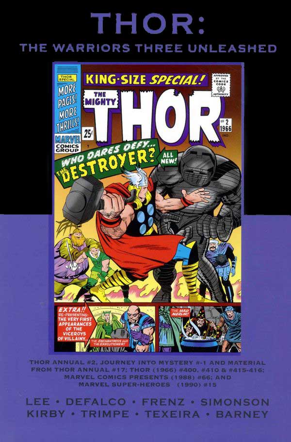 Marvel Premiere Classic Vol. 63 Thor: The Warriors Three Unleashed - Ltd Direct Market Edition