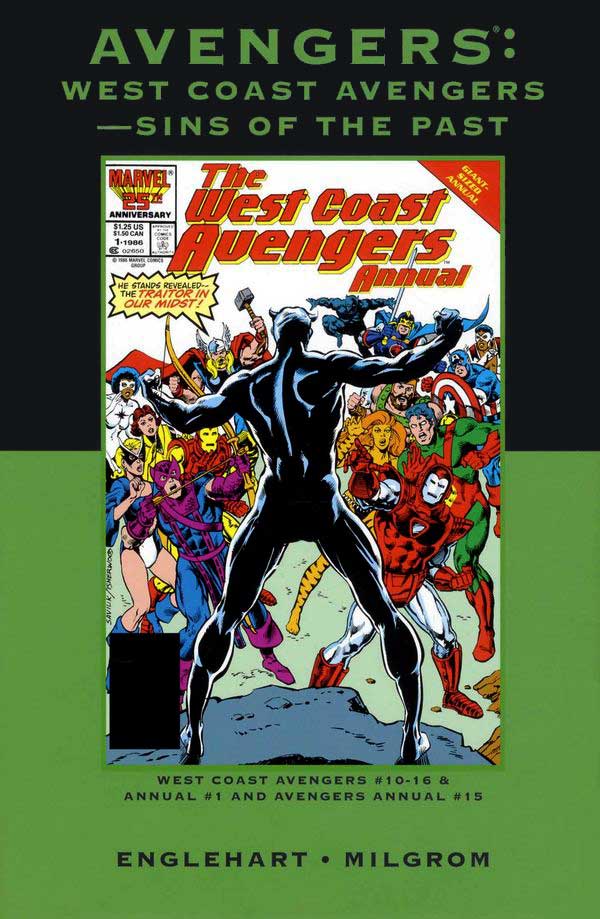 Marvel Premiere Classic Vol. 80 Avengers: West Coast Avengers: Sins of the Past - Ltd Direct Market Edition