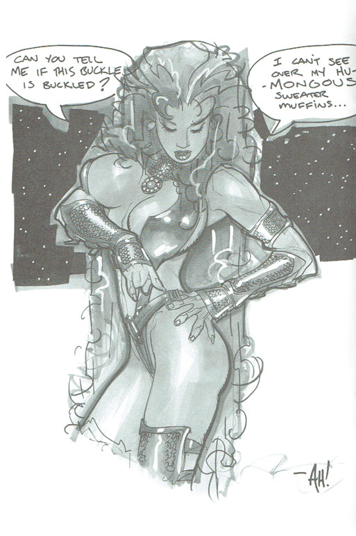 The Details Are A Tad Sketchy - Signed
