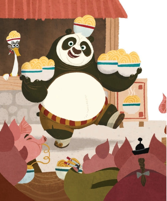 Kung Fu Panda: A Little Golden Book