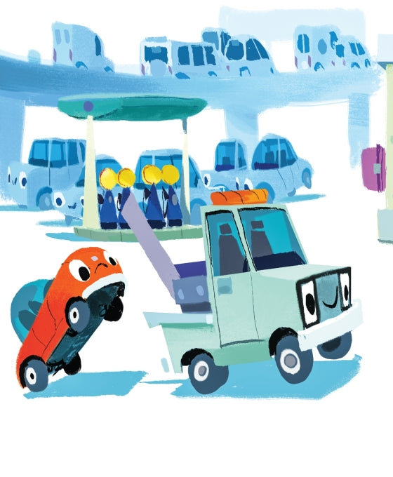 The Noisy Garage: A Little Golden Book