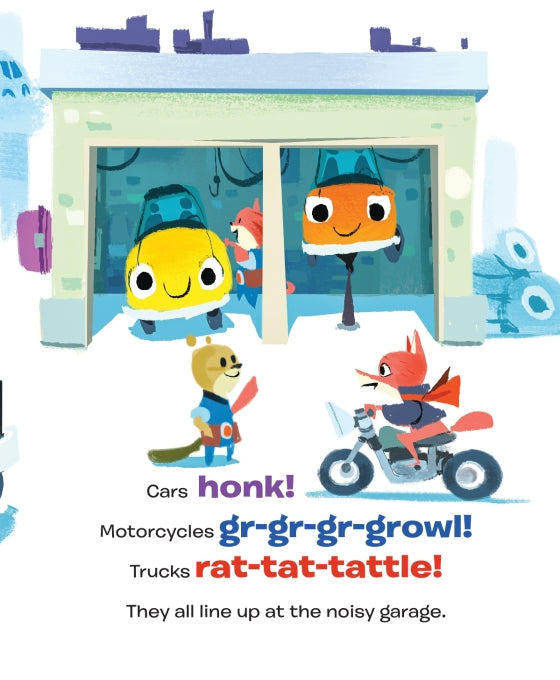 The Noisy Garage: A Little Golden Book