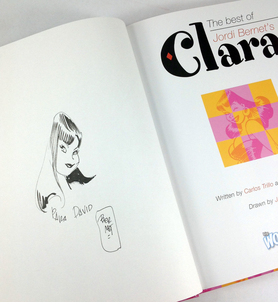 The Best of Jordi Bernet's Clara - Inscribed with a Drawing
